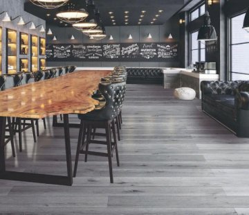 Виниловый SPC ламинат CronaFloor Wood ZH-82015-8 Дуб серый