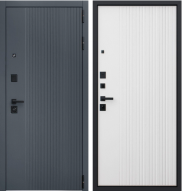 Стальная дверь "Вертикаль"