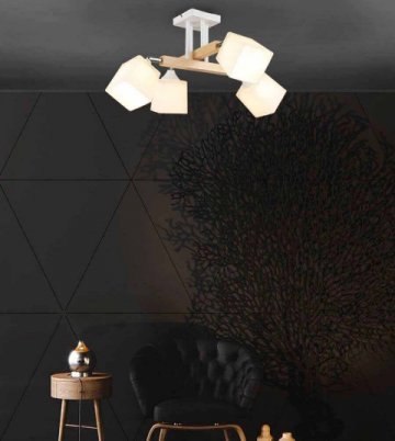 Потолочная люстра Seven Fires Lion WD3508/4C-WT