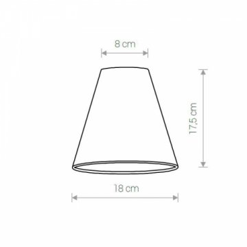 Абажур Nowodvorski Cameleon Cone S 8501
