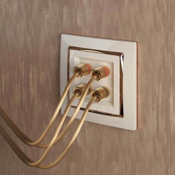 Акустическая розетка Werkel слоновая кость W1185003 4690389155826