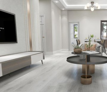 Кварцвиниловый SPC ламинат Damy Floor Family 1536-2 Дуб альпийский