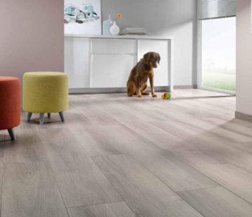 Ламинат Alsafloor Solid 437 Дуб Билдинг серый