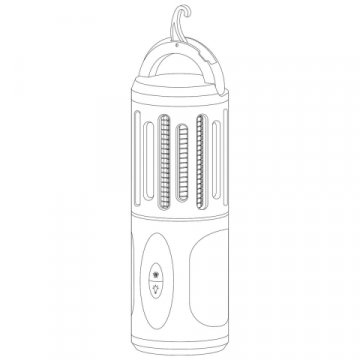 Антимоскитный светодиодный светильник Gauss Mosquito GMQ03