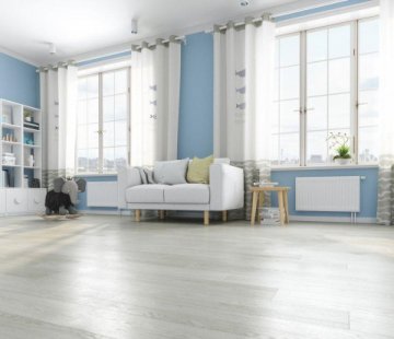 Кварцевый плинтус Fargo Comfort JC 18001-35 Ясень белый