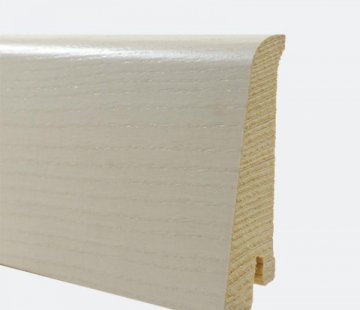 Кварцевый плинтус Fargo Comfort JC 18001-35 Ясень белый