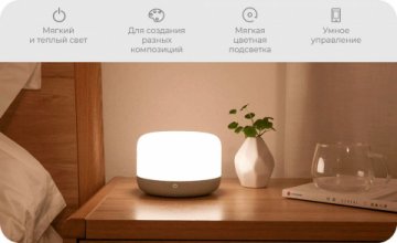 Настольная лампа Yeelight LED Bedside Lamp D2 YLCT01YL