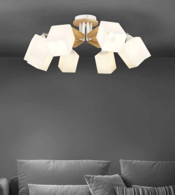 Потолочная люстра Seven Fires Melvill WD3505/8C-WT