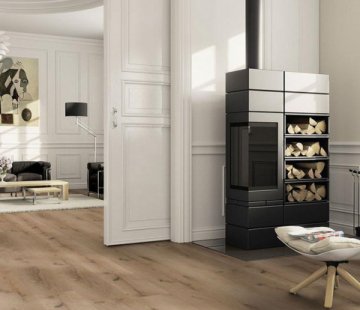 Замковый виниловый пол Ter Hurne Perform D14 2078 Дуб Билбао коричневый