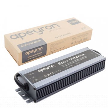 Блок питания Apeyron 12V 150W IP67 12,5A 03-14