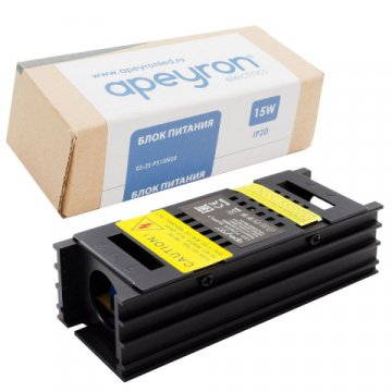 Блок питания Apeyron 12V 15W IP20 1,25A 03-25