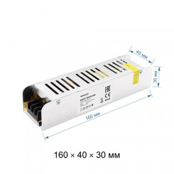 Блок питания Apeyron 12V 60W IP20 5A 03-47