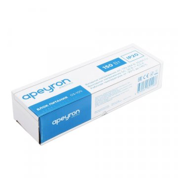 Блок питания Apeyron 24V 150W IP20 6,3A 03-100