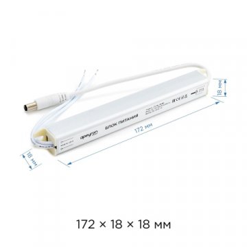 Блок питания Apeyron 24V 24W IP20 1A 03-96