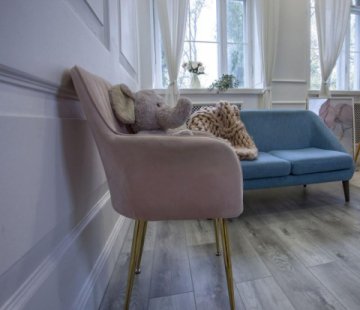 Кварцвиниловый SPC ламинат Damy Floor Family T7020-7 Дуб мореный