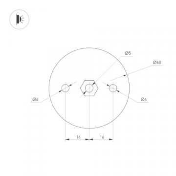 Бра Arlight SP-Picaso-M-Turn-L700-12W Warm3000 036501