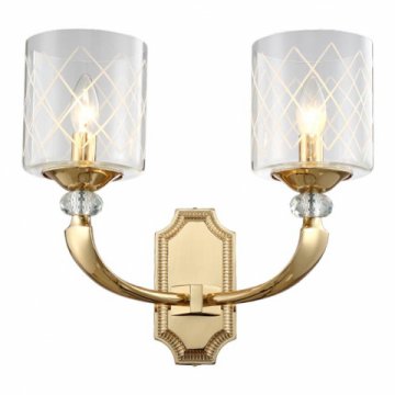Бра Crystal Lux Gracia AP2 Gold
