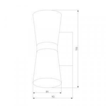 Настенный светильник Elektrostandard Viare MRL LED 1003 белый a043954