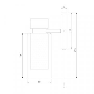 Бра Eurosvet Amado 70115/1 белый