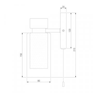 Бра Eurosvet Amado 70115/1 белый