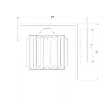Бра Eurosvet April 10126/1 хром/прозрачный хрусталь Strotskis