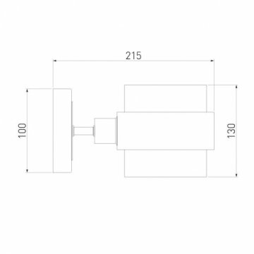 Бра Eurosvet Arcada 70127/1 хром