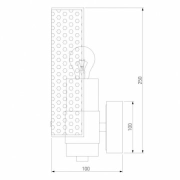 Бра Eurosvet Grino 70139/1 латунь