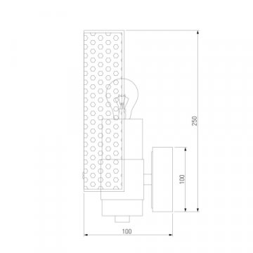 Бра Eurosvet Grino 70139/1 никель