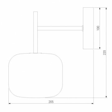 Бра Eurosvet Jar 70128/1 золото