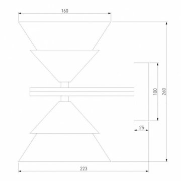 Бра Eurosvet Rylee 70138/2 хром