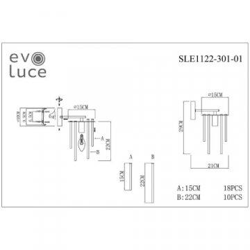 Бра Evoluce Lynden SLE1122-301-01