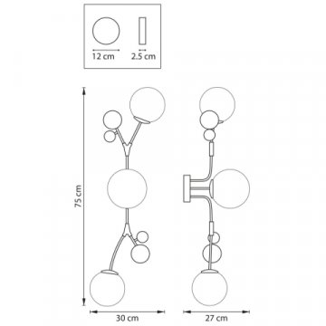 Бра Lightstar Croco 815537