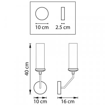 Бра Lightstar Flume 723615