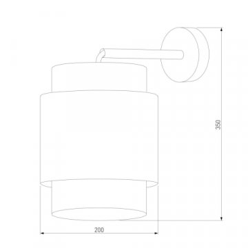 Бра TK Lighting 6550 Boho Black