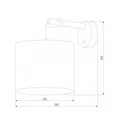 Бра TK Lighting 6552 Albero White