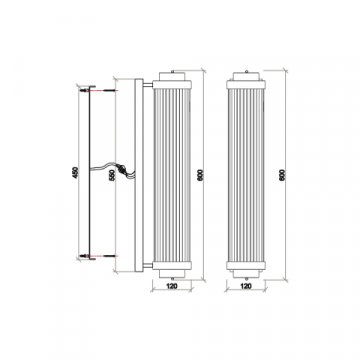 Бра Vele Luce Clarinetto VL3314W42