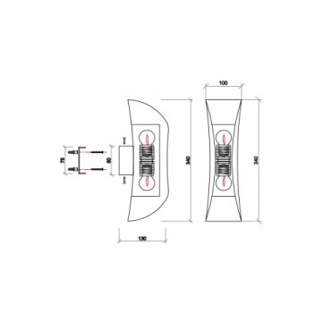 Бра Vele Luce Hellion VL5704W02