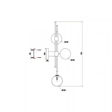 Бра Vele Luce Paradise VL5774W13