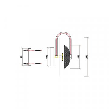 Бра Vele Luce Rainbow VL5743W11