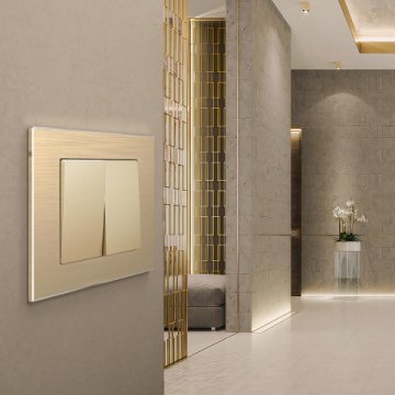 Рамка Werkel Aluminium на 1 пост шампань алюминий W0011711 4690389158001