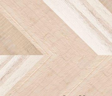 Клеевое напольное пробковое покрытие Corkstyle Chevron Creme