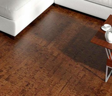 Клеевое напольное пробковое покрытие Corkstyle Eco Cork Linea Chocco