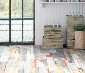 Клеевое напольное пробковое покрытие Corkstyle Loft Melt