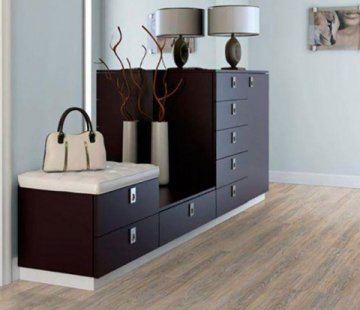 Замковое напольное пробковое покрытие Corkstyle Wood CorkOak Leashed