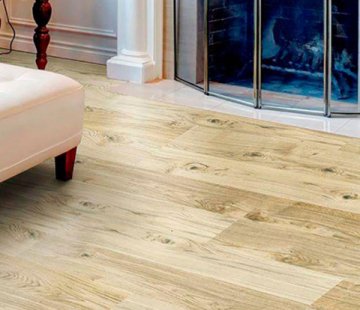 Клеевое напольное пробковое покрытие Corkstyle Wood Oak Virginia White