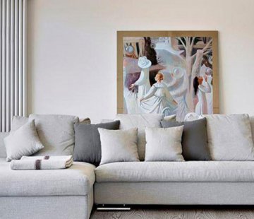 Замковое напольное пробковое покрытие Corkstyle Wood XL Oak Blaze