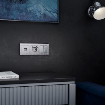 Рамка Werkel Hammer на 3 поста серебряный W0032406 4690389163432