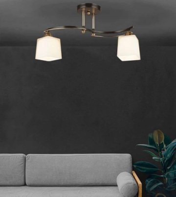 Потолочная люстра Seven Fires Birti WD3513/2C-CF-FGD-WT