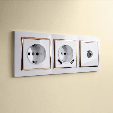 ТВ-розетка оконечная Werkel белый W1183001 4690389155390