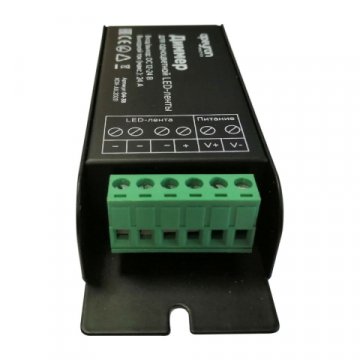 Диммер для монохромной светодиодной ленты Apeyron с пультом 12/24V 04-38